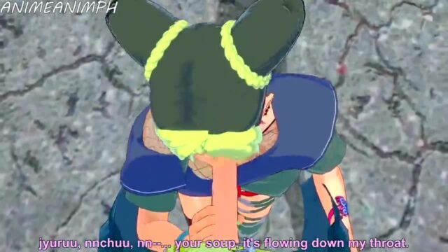 Jojo Bizarre Adventure Jolyne Cujoh Hentai 3D Uncensored