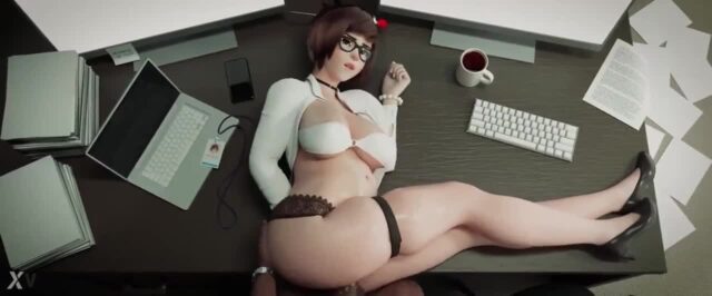 Mei’s Office Fuck