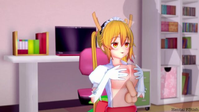 Miss Kobayashi’s Dragon Maid – Kobayashisan Tohru Dùng Vú Xoa Cặc Rồi Nuốt Tinh